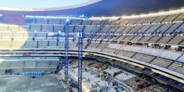 Estadio Azteca avanza en su renovación rumbo al Mundial 2026